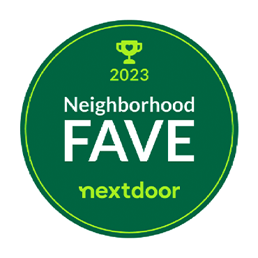 2023 Neighborhood Fave Award from Nextdoor